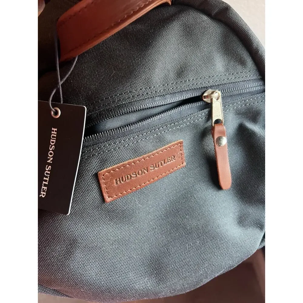 Hudson Sutler Heritage Weekender Navy Blue Dufflebag New Abacus